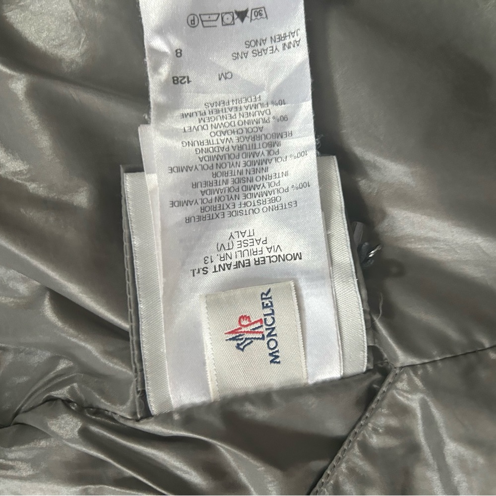 Kids Moncler Jacket - Picture 3 of 8
